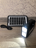 Багатофункціональна система автономного освітлення сонячна панель+ліхтар+лампи GDPlus GD-8017, фото 8