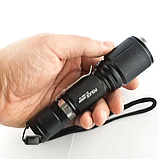Ліхтарик тактичний ручний з вбудованим акумулятором BAILONG BL-1860-T6, фото 5