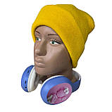 Навушники дитячі YLZ-5 з радіо та блютуз сині, фото 5