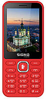 Мобiльний телефон Sigma mobile X-style 31 Power Type-C Dual Sim Red