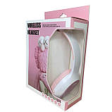 Навушники дитячі YLZ-5 з радіо та блютуз білі, фото 3