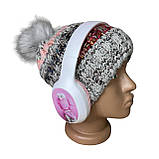 Навушники дитячі YLZ-5 з радіо та блютуз білі, фото 7