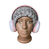 Навушники дитячі YLZ-5 з радіо та блютуз білі, фото 9