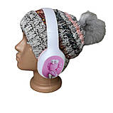 Навушники дитячі YLZ-5 з радіо та блютуз білі, фото 10