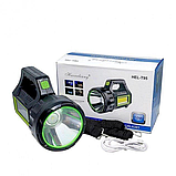 Ручний ліхтар-прожектор на акумуляторі Haoerliang HEL-T95-LED+COB, USB, Power Bank на сонячній батареї, фото 9