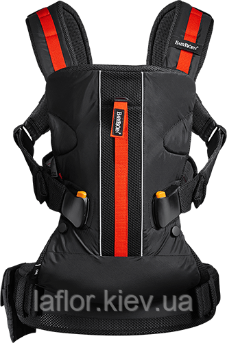 Рюкзак-кенгуру BabyBjorn Carrier One Outdoors black