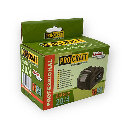 Акумуляторна батарея Procraft Battery20/4 4 А/год., фото 2