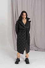 Жіноче зимове пальто двостороннє