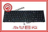 Клавиатура Asus K50, K51, K60, K61, K70, F52, P50, X5DI Series черная RUUS