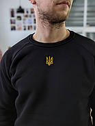 Кофта Світшот чоловіча з Тризубом Vsetex Warm, фото 5