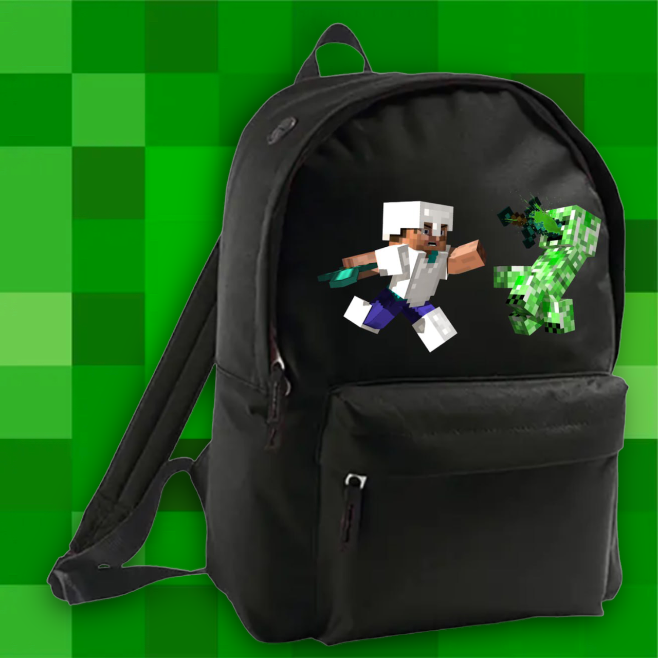Рюкзак с принтом minecraft майнкрафт, цена 550 грн — Prom.ua (ID ...