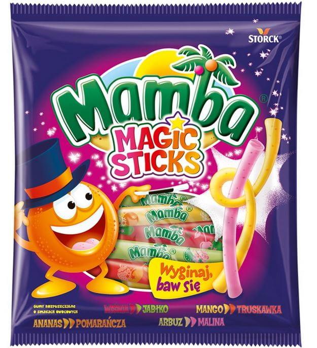 Жувальні цукерки MAMBA Magic Sticks 140 г