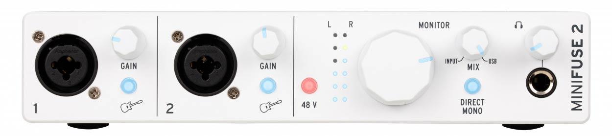 Аудіоінтерфейс Arturia MiniFuse 2 (White), фото 1