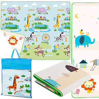 Килимок дитячий ігровий Springos 180 x 200 x 0.5 см складаний KM0010 .