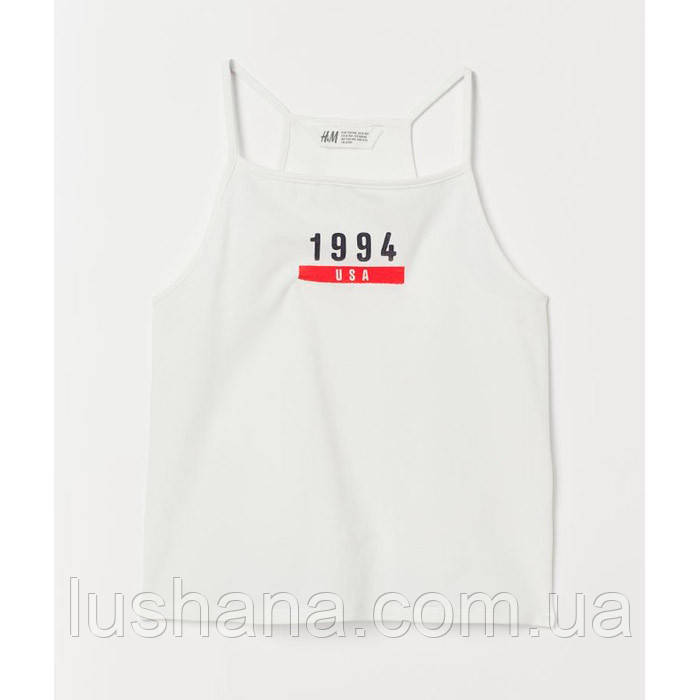 Дитяча майка топ на дівчинку - підлітка H&M 10-12 років - р.146/152