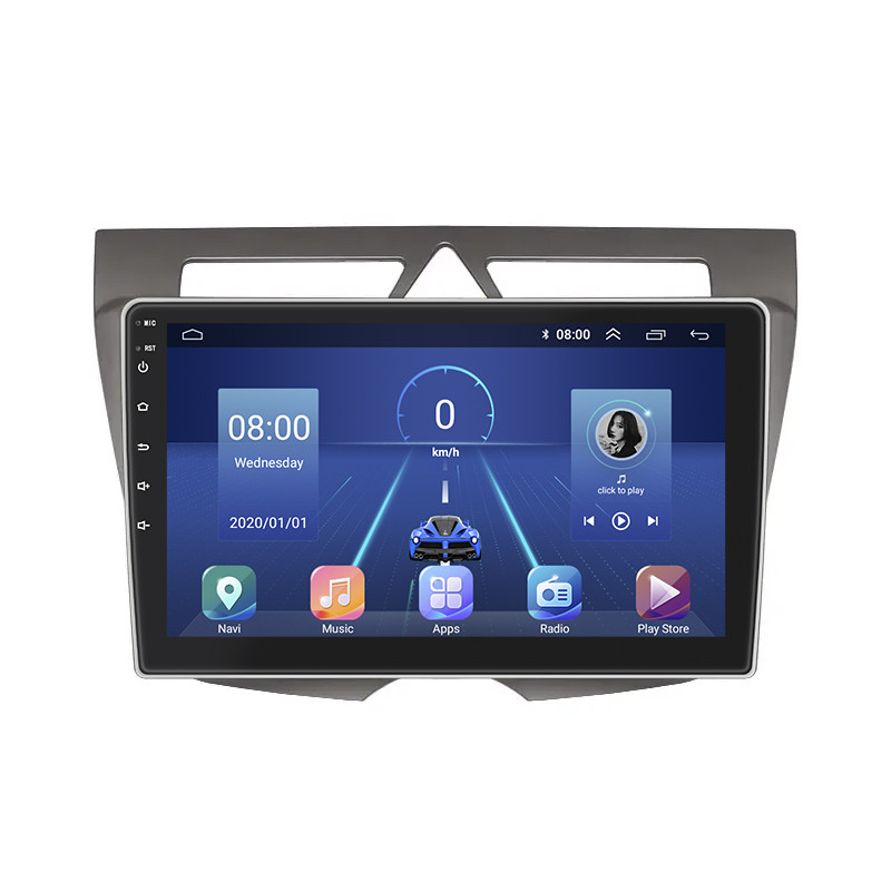 Штатна магнітола Lesko для Kia Picanto I Рестайлінг 2007-2011 екран 9" 2/32Gb 4G Wi-Fi GPS Top Кіо Піканто