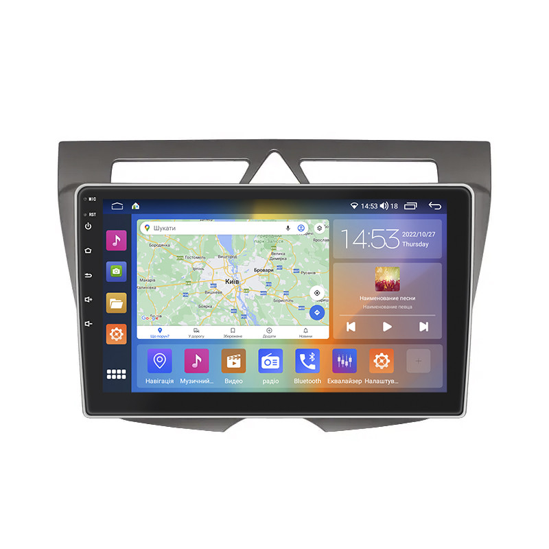 Штатна магнітола Lesko Kia Picanto I Рестайлінг 2007-2011 IPS 9" 2/32Gb CarPlay 4G Wi-Fi GPS Prime Піканто