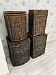 Ящик дутий для білизни плетений з лози, фото 10