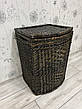 Ящик дутий для білизни плетений з лози, фото 7