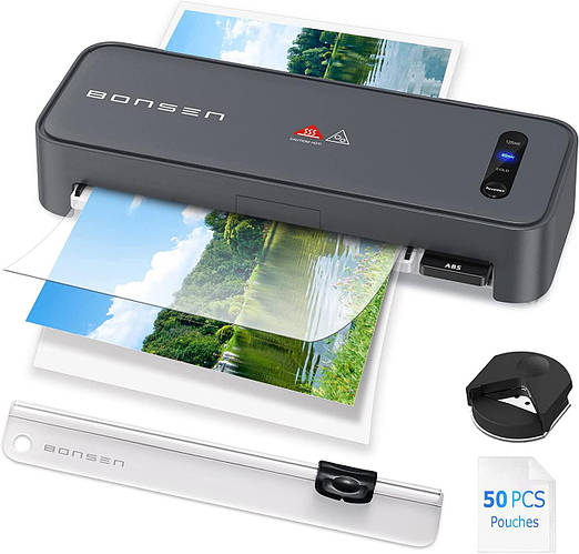 Ламинатор BONSEN с 50 листами для ламинирования, ламинатор для ...