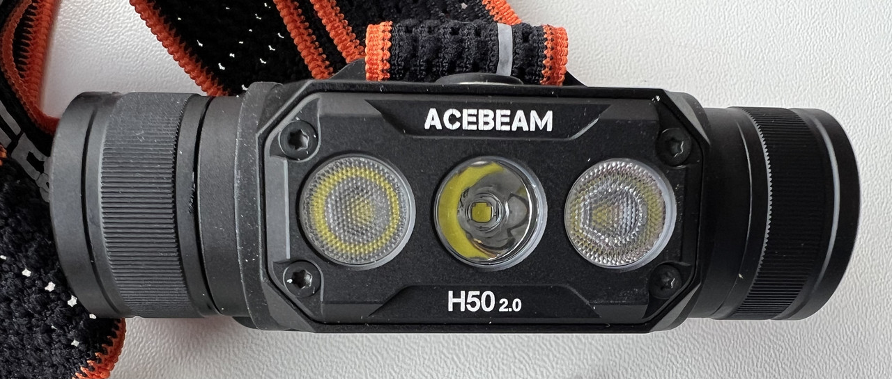 Ліхтар Acebeam H50 V2.0 Luminus SST-20 нейтральне світло 5000K, фото 1