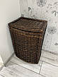 Ящик дутий для білизни плетений з лози, фото 7