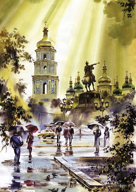 Алмазна вишивка. Картина на підрамнику "Софія. Худ.Брандт" , розмір 40х50см