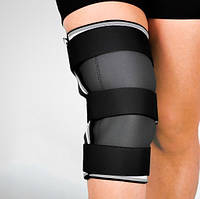 Бандаж на коліно після артроскопії Orthopoint REF-106 роз'ємний наколінник неопреновий Розмір M