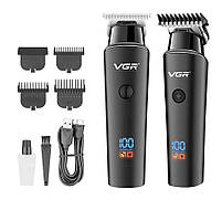 Професійний тример VGR Professional Trimmer Matte Black (V-937-M-BL), фото 8
