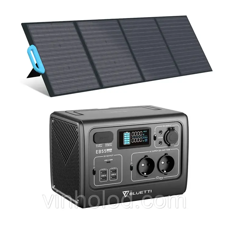 Портативна електростанція  BLUETTI PowerOak EB55 (700 Вт 537 Вт·год)