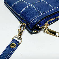 Гаманець клатч жіночий на блискавці з ручкою, фото 4