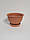 Горщик Теракота, 1,5 л глиняний / вазон для квітів, кімнатних (домашніх) рослин, (з червоної глини), фото 8