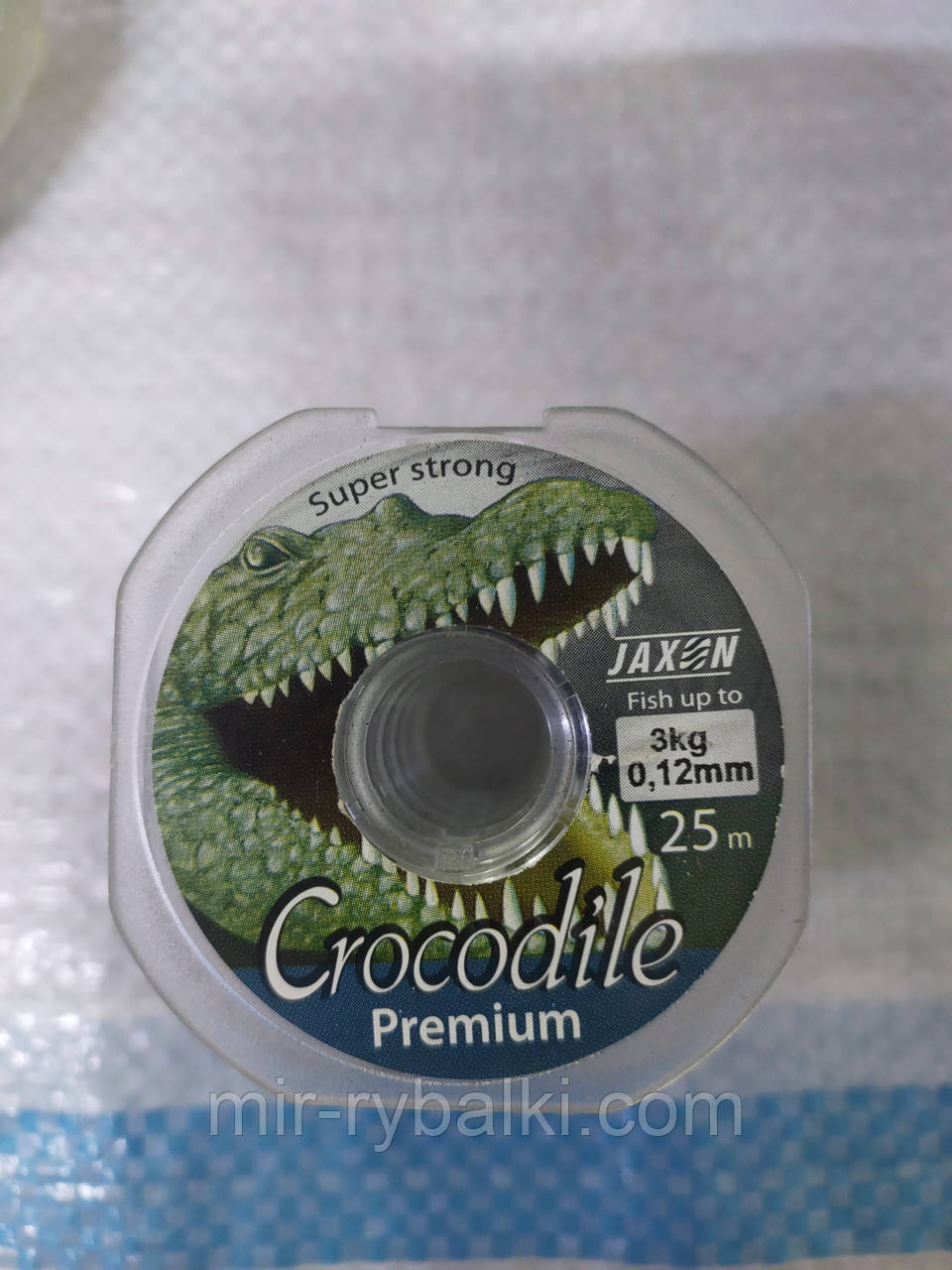 Волосінь Jaxon Crocodile Premium 25 м — 0.12 мм 3кг