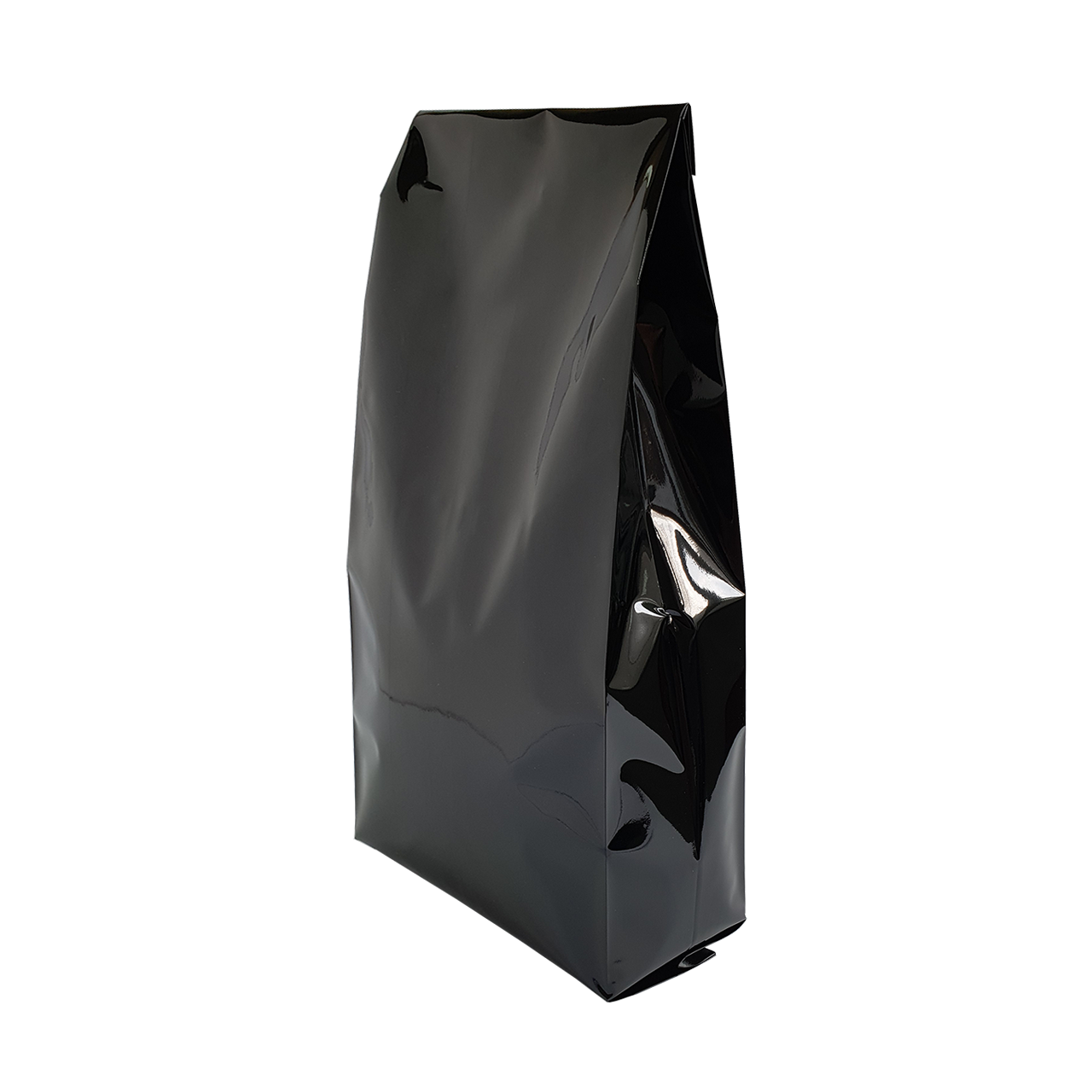 Пакет з центральним швом 135*360 ф (35+35) чорний глянець