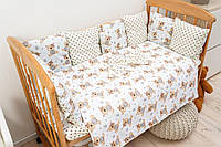 Комплект в кроватку с бортиками и одеялом Baby-3