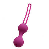 Силіконові вагінальні кульки із зміщеним центром ваги Sakura Fini. Тренажер Кегеля для звуження піхви, фото 4