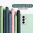 Чохол Silicone Case для Samsung Galaxy A04S (A047) Dark Green, фото 7