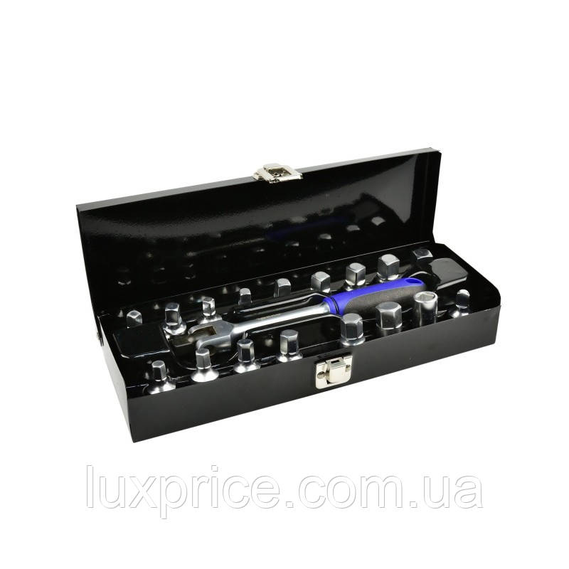 Набір ключів для оливних пробок 3/8" 18 шт Geko G02711    Luxprice
