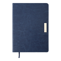Щоденник недатований А5 288 аркушів синій SALERNO Buromax BM.2026-02