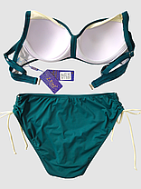 ОПТ Купальник роздільний жіночий Z.Five 068 зелений на 48 50 52 54 56 укр розмір, фото 5