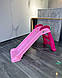 Дитяча гірка  8041 ТЕХНОК Гірка розова 125см, фото 5