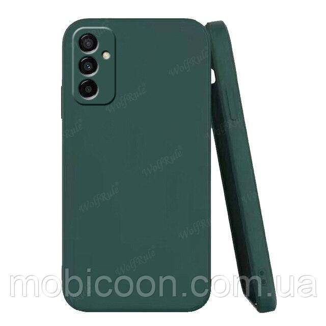 Чохол Silicone Case для Samsung Galaxy A04S (A047) Dark Green, фото 1