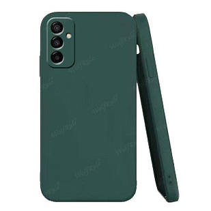 Чохол Silicone Case для Samsung Galaxy A04S (A047) Dark Green