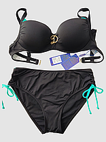 ОПТ Купальник роздільний жіночий Z.Five 068 48-56 чорний на 48 50 52 54 56 укр розмір, фото 5