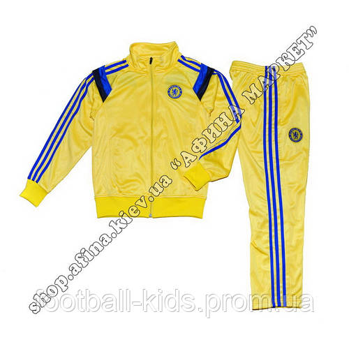 Детский футбольный костюм Челси Yellow спортивный 135-145 см (1429 ...