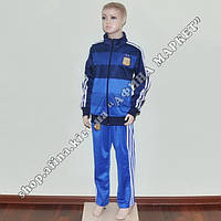Дитячий футбольний костюм зб. Аргентини спортивний Away 145-155 см (1523)