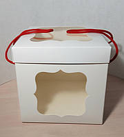 Коробка для торта 17 см із вікном/паковання 5 шт., фото 3