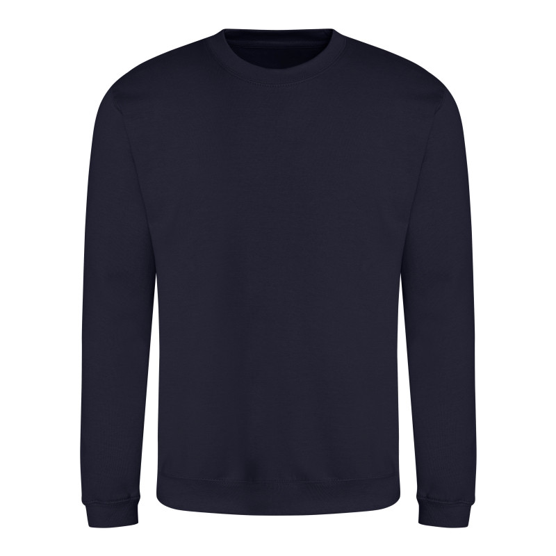 Чоловічий светр-реглан утеплений глибоко темно синій