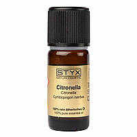 Эфирное масло STYX Naturcosmetic Цитронелла Pure Essential Oil Citronella 10 мл