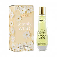 Жіноча парфумована вода UNICE Simply White, 50 мл